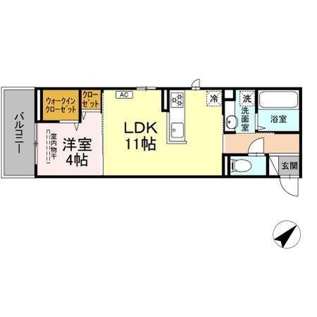 海田市駅 徒歩10分 2階の物件間取画像